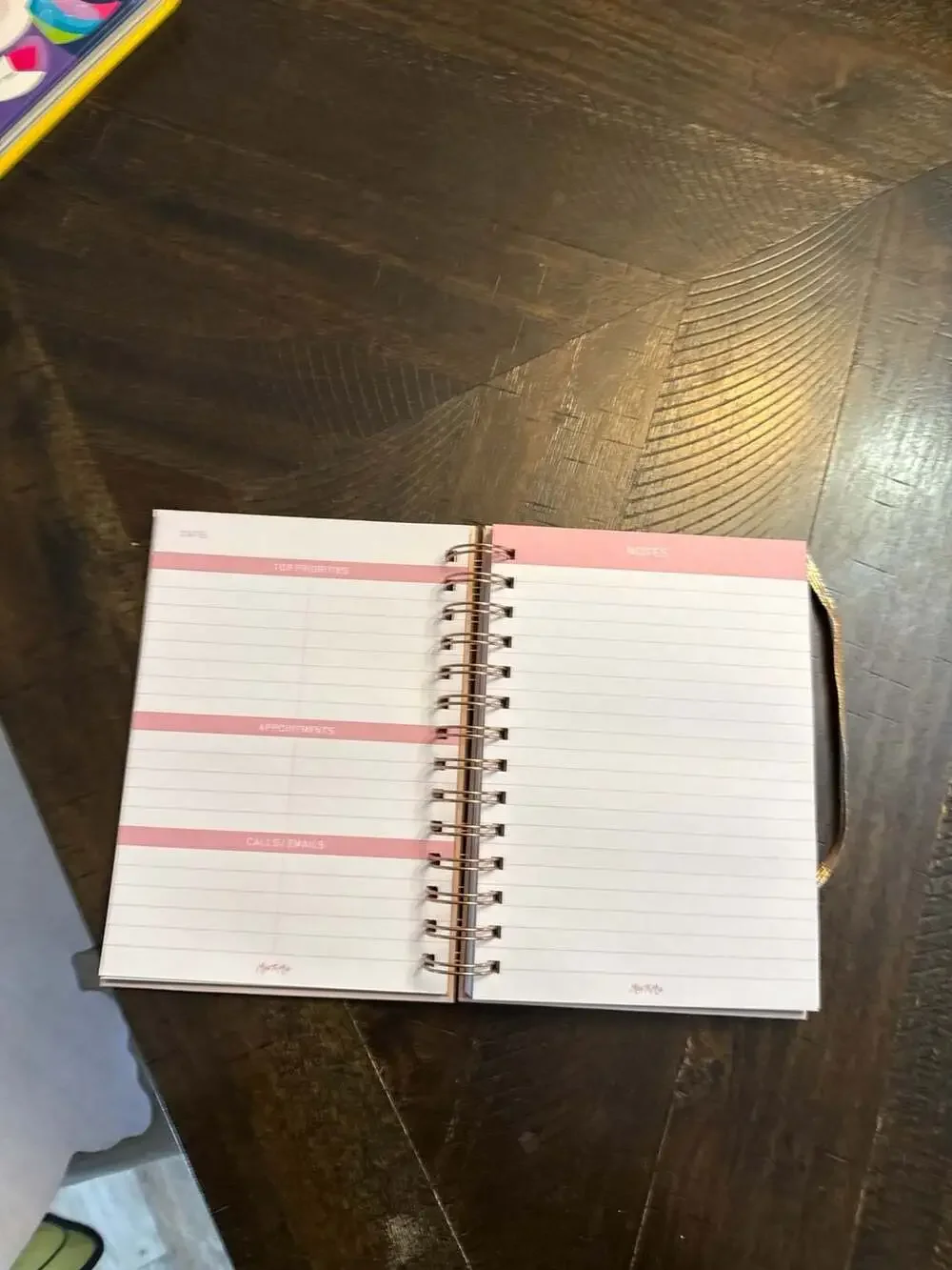Miss To Mrs Future Mrs Rose Gold Wedding Planner Journal